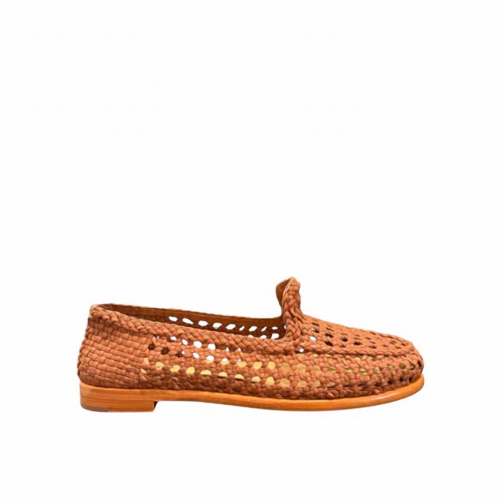 NEW DRAGON DIFFUSION women's dolly mocassin in tan